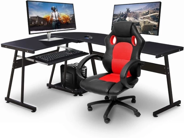 Best Gaming Desk With A Keyboard Tray